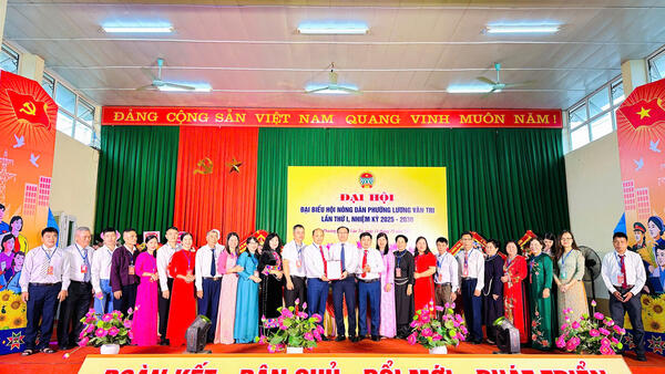 Hội Nông dân phường Lương Văn Tri tổ chức Đại hội đại biểu lần thứ I, nhiệm kỳ 2025-2030