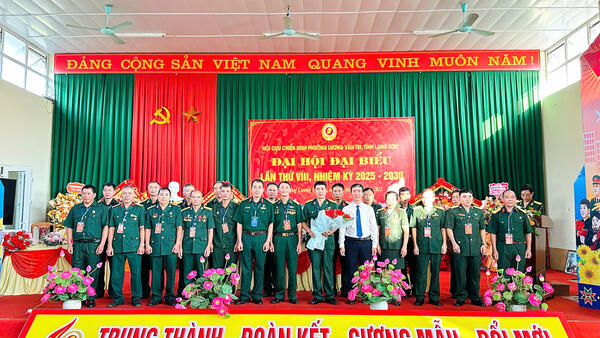 ĐẠI HỘI ĐẠI BIỂU HỘI CỰU CHIẾN BINH PHƯỜNG LẦN THỨ VIII, NHIỆM KỲ 2025 -2030