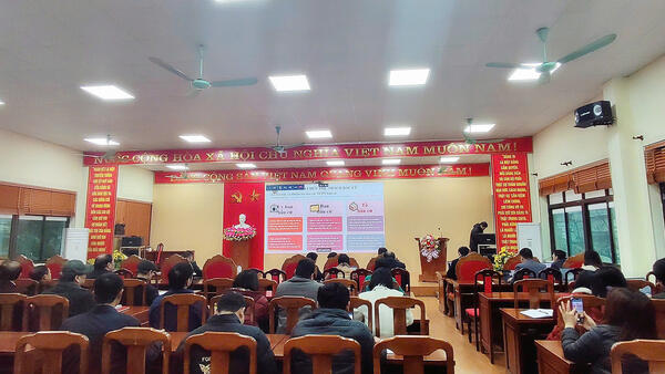 PHƯỜNG LƯƠNG VĂN TRI TIẾP SÓNG HỘI NGHỊ TOÀN QUỐC HƯỚNG DẪN CÔNG TÁC BẦU CỬ