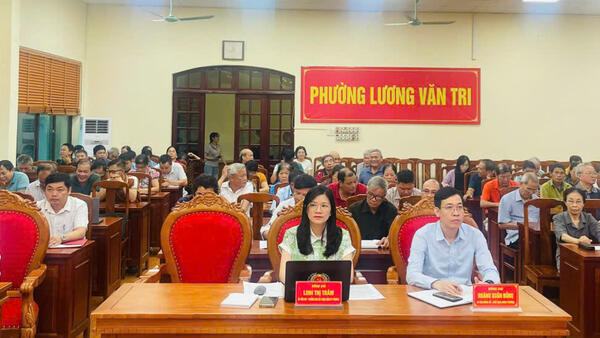 HỘI NGHỊ LẮNG NGHE Ý KIẾN NHÂN DÂN VỀ CÔNG TÁC VỆ SINH MÔI TRƯỜNG