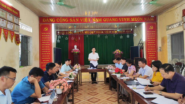 THƯỜNG TRỰC HĐND PHƯỜNG LƯƠNG VĂN TRI KHẢO SÁT HOẠT ĐỘNG CÁC KHỐI PHỐ SAU SẮP XẾP, SÁP NHẬP